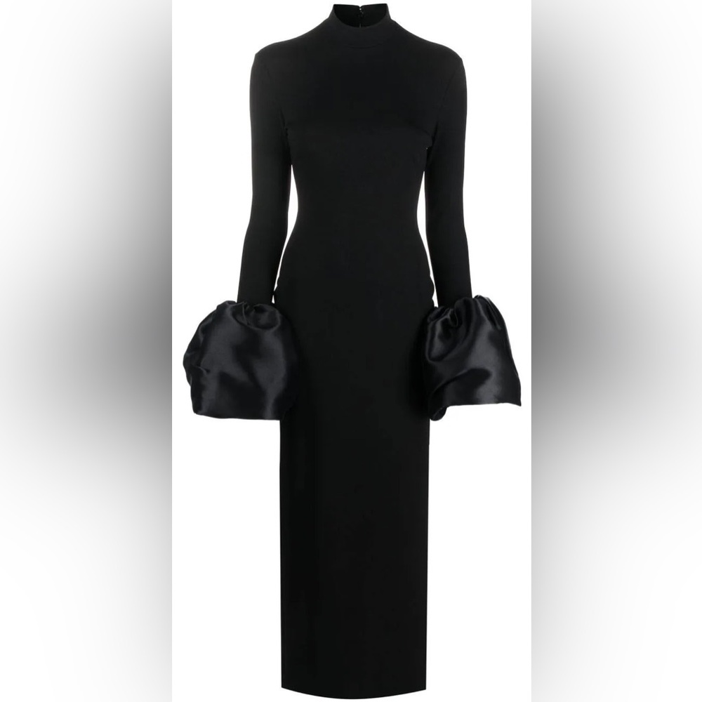 Solace London Black Long Sleeve Dress - Picture 2 of 4